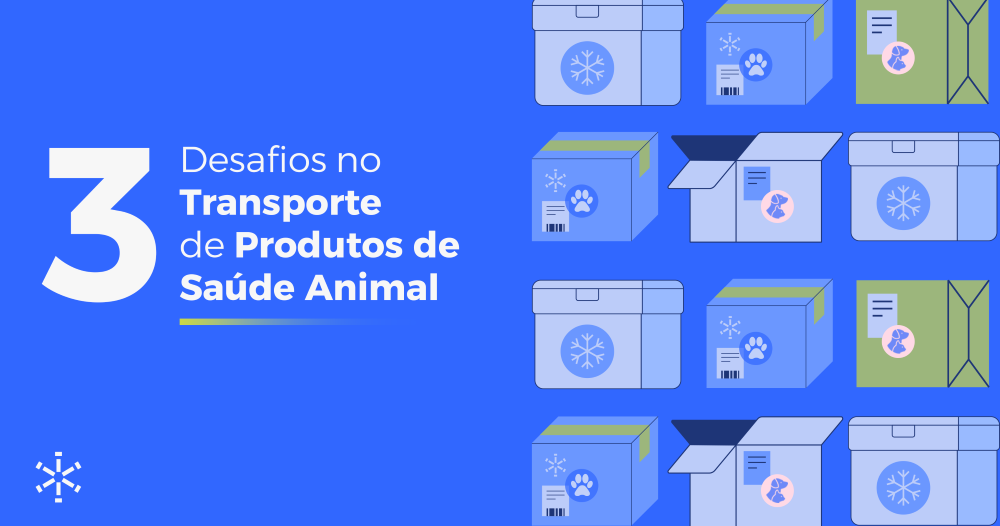 3 Desafios no transporte de produtos de saúde animal